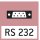 Datenschnittstelle RS-232: Zum Anschluss der Waage an einen Drucker, PC oder Netzwerk.