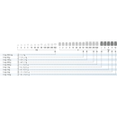 Kern 318-42 Milligrammgewichtssatz OIML E2 Edelstahl - 1/500 mg - Kunststoff-Etui