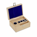 Kern 313-050-100 Holz-Etui 1 mg - 500 g