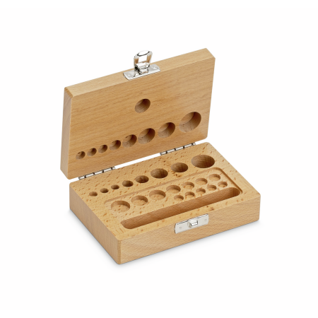 Kern 353-420-200 Holz-Etui für Gewichtssätze F2 + M1 + M2 - 1 mg - 50 g