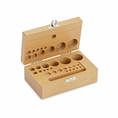 Kern 353-440-200 Holz-Etui für Gewichtssätze F2 + M1 + M2 - 1 mg - 200 g