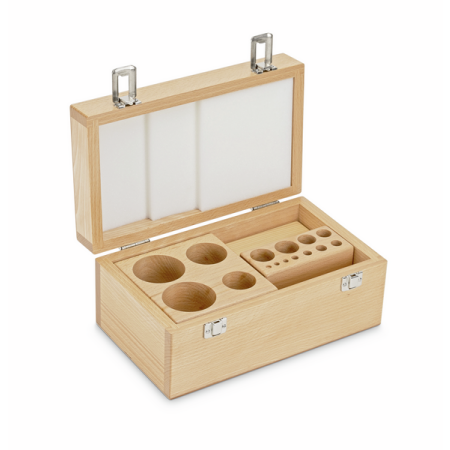 Kern 353-470-200 Holz-Etui für Gewichtssätze F2 + M1 + M2 - 1 mg - 2 kg