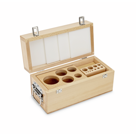 Kern 353-480-200 Holz-Etui für Gewichtssätze F2 + M1 + M2 - 1 mg - 5 kg