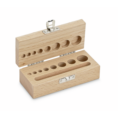 Kern 354-420-200 Holz-Etui für Gewichtssätze F2 + M1 + M2 + M3 - 1 g - 50 g