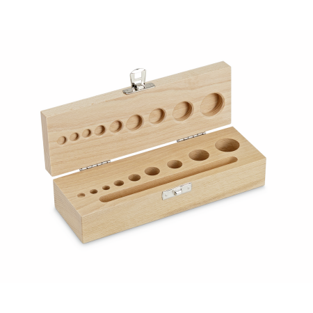 Kern 354-430-200 Holz-Etui für Gewichtssätze F2 + M1 + M2 + M3 - 1 g - 100 g