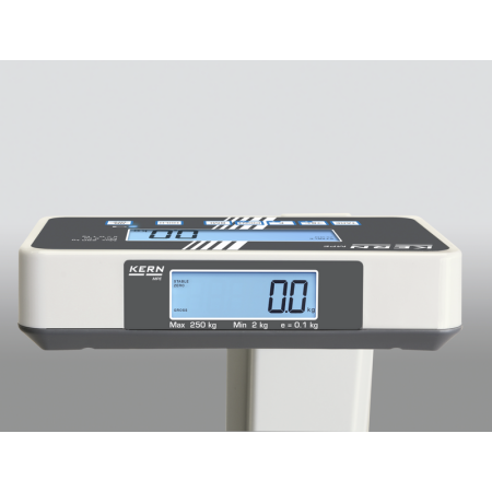 Kern MPE 200K-1HEM Personenwaage 250kg/0,1kg - Eichfähig - mit Längenemessstab