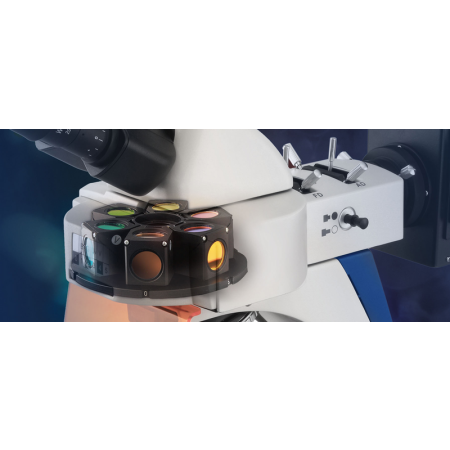 Kern OBB-A1153 100 W-HBO-Epi-Fluoreszenzeinheit 6-Filter-Rad (B/G)