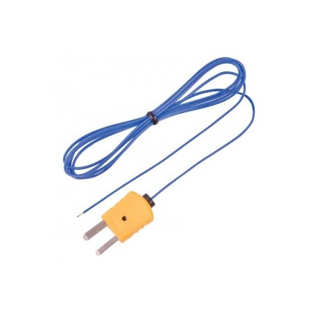 REED TP-01 Perldraht Temperaturfühler, Typ K, -40 bis 482°F (-40 bis 250°C)