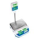 Adam SWZ 15DP Preisrechnende Ladenwaagen 6kg / 15kg - 2g...
