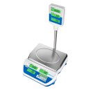 Adam SWZ 3DP Preisrechnende Ladenwaagen 1,5kg / 3kg - 0,5g / 1g - Geeicht