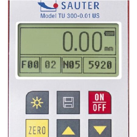 Sauter TU 300-0.01US. Ultraschall-Materialdickenmessgerät - Premium - 0,01mm