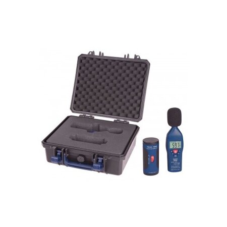 REED R8050-KIT Schallpegel Messgerät und Schallpegel Kalibrator