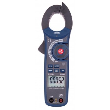REED R5040 1000A AC/DC Zangenmultimeter mit Temperatur und kontaktlosem Spannungsdetektor