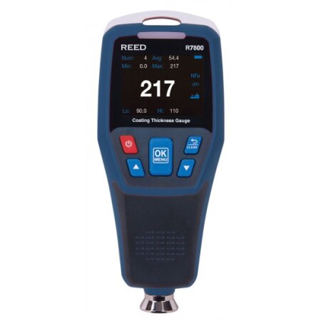 REED R7800 Schichtdicken-Messgerät, eisenhaltige oder nicht-eisenhaltige Substratflächen