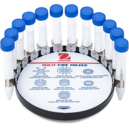 Ohaus Vertikaler 15-ml-Röhrenhalter (12 Clips) für Genie Vortexmischer