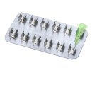 Ohaus 1 Clip-Platte 12 10-13 mm Röhren Stück