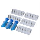 Ohaus 6 Clip-Platten jeweils 3 28-30 mm Röhren