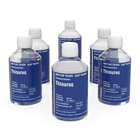 Mettler Toldeo Reinigungslösung Thioharnstoff, 6 x 250mL