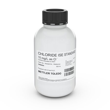 Mettler Toldeo ISE Standard Cl 10 mg/L 500 mL