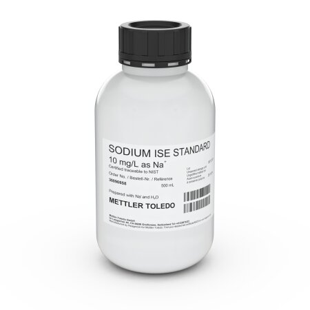 Mettler Toldeo ISE Standard Na 10 mg/L 500 mL