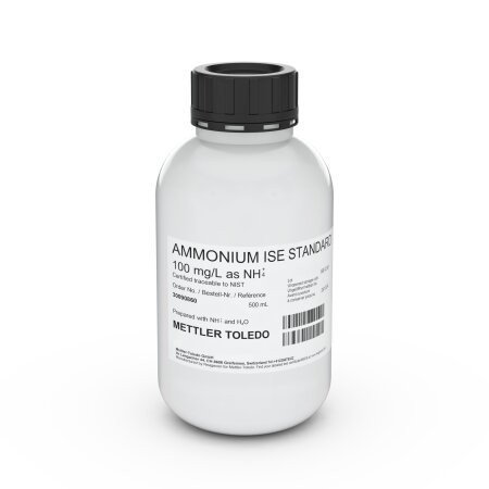 Mettler Todleo ISE Standard NH4 100 mg/L 500 mL
