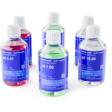 Mettler Toldeo Bottle Rainbow Kit 2, 6x250mL