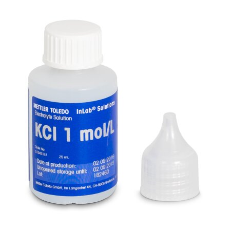Mettler Toledo Elektrolyt 1 mol/L KCI, 25mL