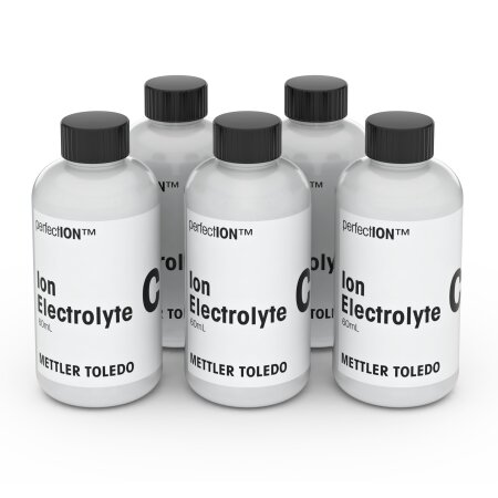Mettler Toldeo perfectION ion electrolyte C, 5x60 mL