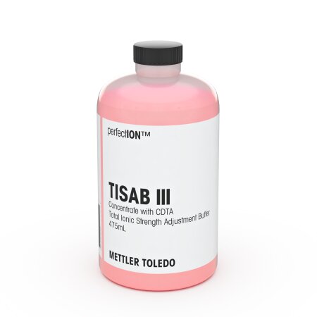 Mettler Toldeo perfectION TISAB III with CDTA, 475 ml