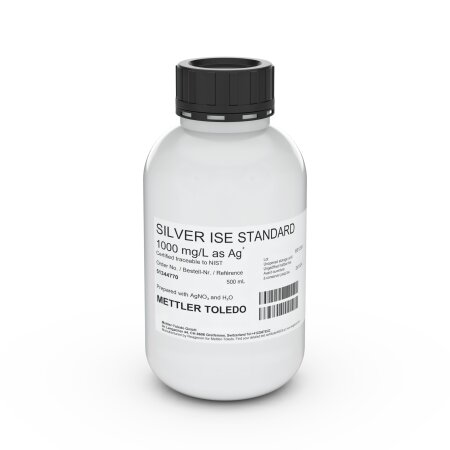 Mettler Toldeo ISE standard Ag 1000 mg/L , 500mL