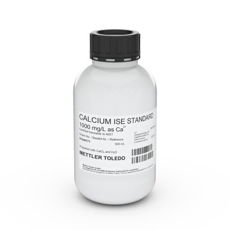 Mettler Toldeo ISE standard Ca 1000 mg/L, 500mL