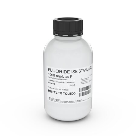 Mettler Toledo ISE standard F 1000 mg/L, 500mL