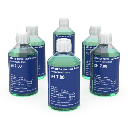 Mettler Toledo Techn. Puffer pH 7.00, 6 x 250mL