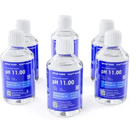 Mettler Toledo Techn. Puffer pH 11.00, 6 x 250mL
