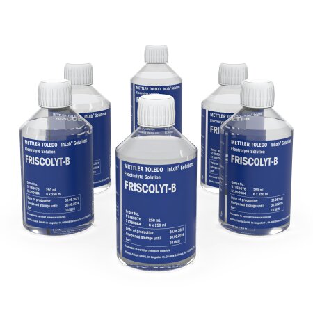 Mettler Toledo Elektrolyt FRISCOLYT-B, 6 x 250mL