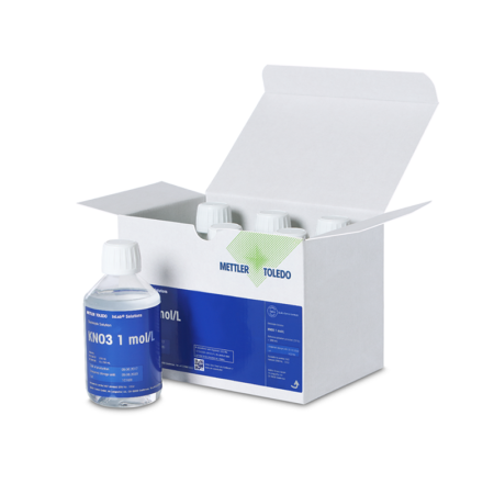 Mettler Toledo Elektrolyt 1 mol/L KNO3, 6 x 250 mL