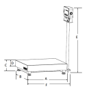 Ohaus Tischwaage i-D33XW60C1L7EU-M - 60kg / 20g - Geeicht