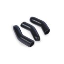 Ohaus 3 Stativklemmenhülsen, medium, Vinyl, schwarz