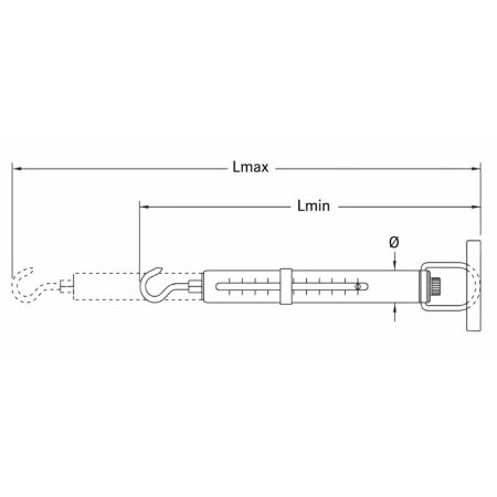 Kern 285-102 Federwaage - 10000g/100g
